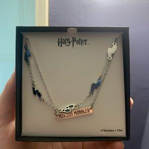 Harry Potter Mischief Managed Disney Necklace